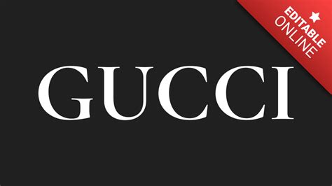 gucci text white|gucci font generator online.